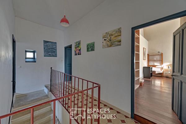 Mas à l’esprit artistique et bohème – 15 km de Nîmes