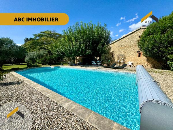 Piolenc (84420) Magnifique mas avec piscine, garage et grand terrain