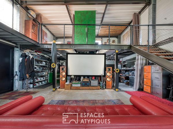 La maison loft avec vue sur la forêt dans le quartier du Rocher