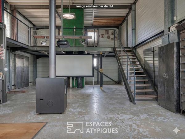 La maison loft avec vue sur la forêt dans le quartier du Rocher