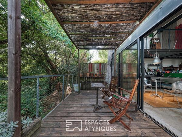 La maison loft avec vue sur la forêt dans le quartier du Rocher