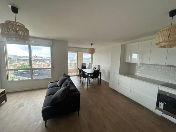Appartement récent meublé Bordeaux T4  84.42 m2