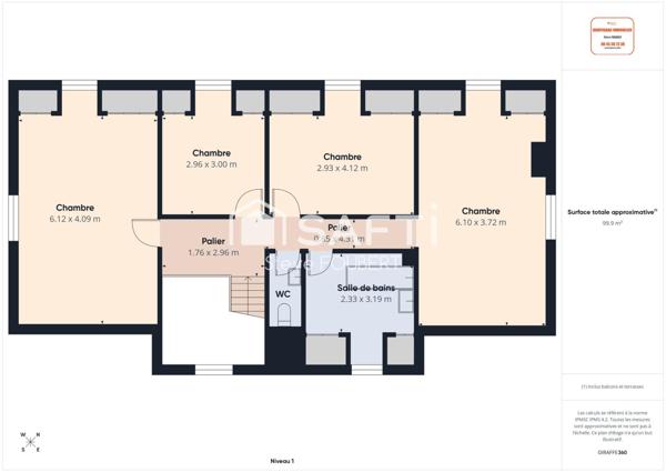 TRES BELLE PROPRIETE DE PLUS DE 200m2 SUR 5964m2