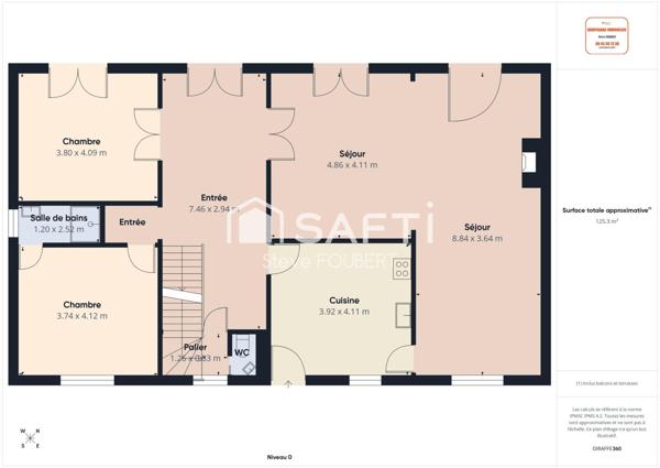 TRES BELLE PROPRIETE DE PLUS DE 200m2 SUR 5964m2