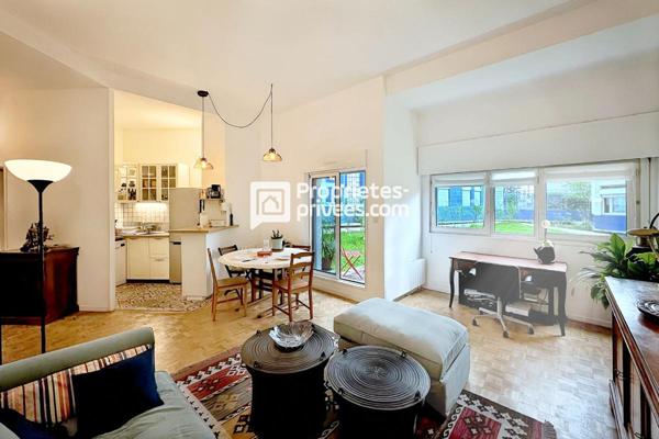 75015 Paris - Profession libérale - Appartement T3 - Rez-de-jardin