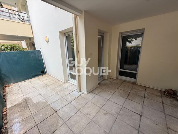 Appartement F2, 43 m² en rez-de-chaussée avec terrasse et parking, à vendre à PERPIGNAN, quartier Saint Martin