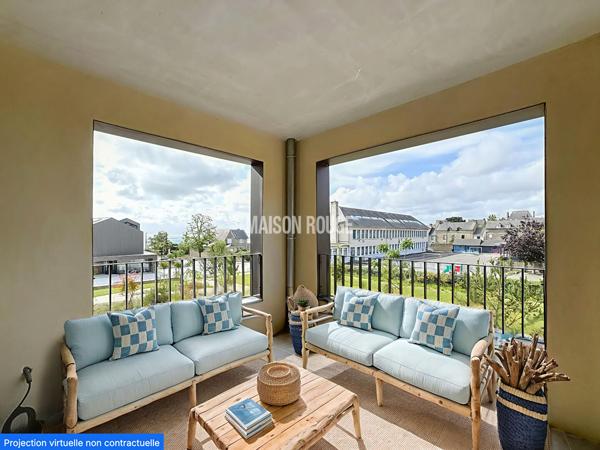 CENTRE CANCALE Appartement d'exception avec belles échappées sur mer et terrasse