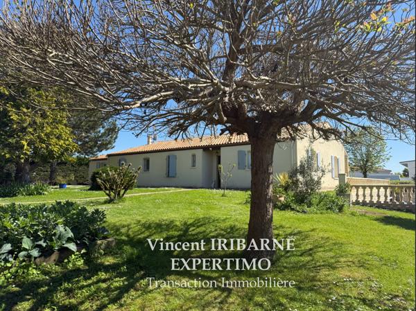 Saintes (17100) Maison de Plain-Pied, 5 Chambres, garage et jardin