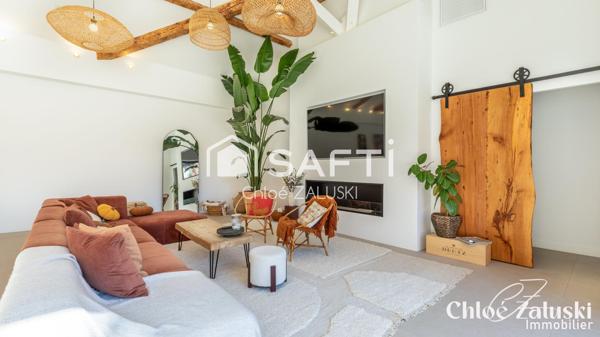 Saint-Raphaël : Villa charme provençal, à pied de la mer