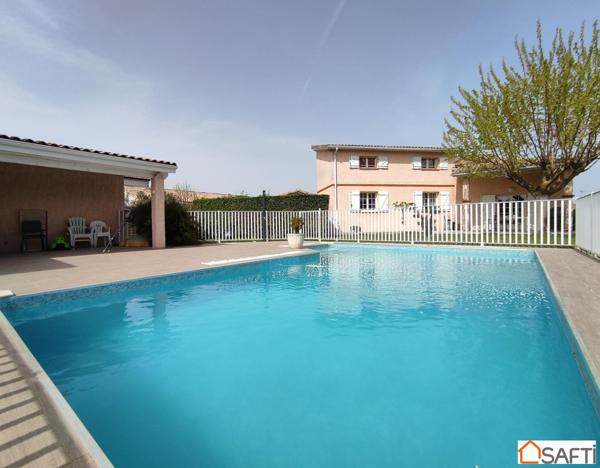 Magnifique maison 6 pièces avec piscine