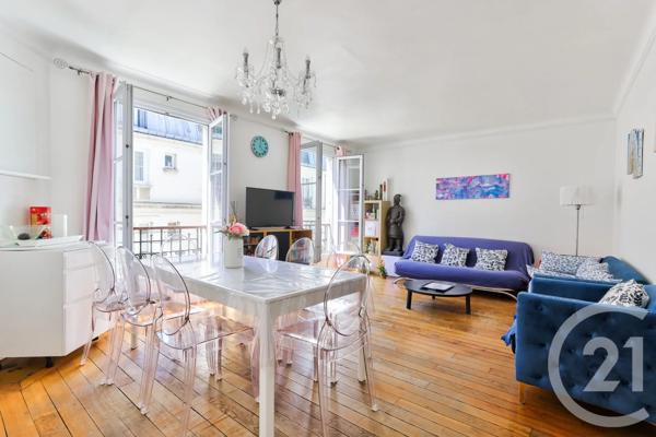 Appartement F3 à vendre  3 pièces - 91 m 2   PARIS  - 75020