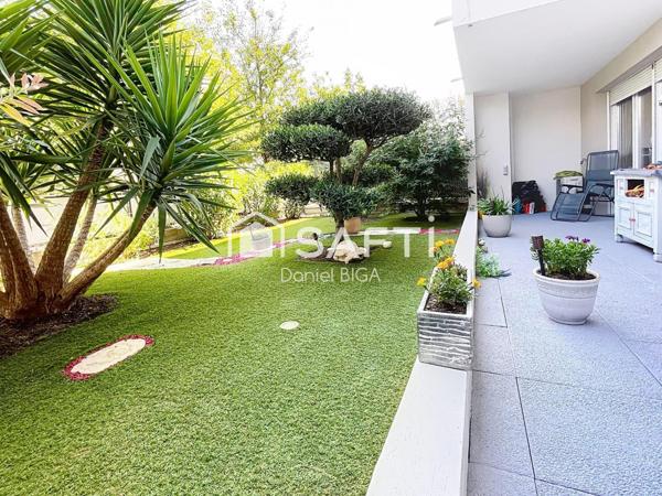 Magnifique type 3 avec jardin  AUCUNS TRAVAUX A PREVOIR