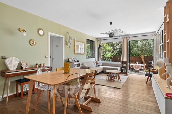 Un esprit maison au coeur de Boulogne-jardin 70 m2