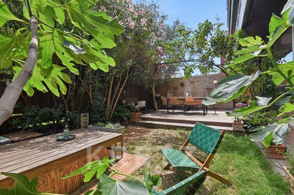 Un esprit maison au coeur de Boulogne-jardin 70 m2