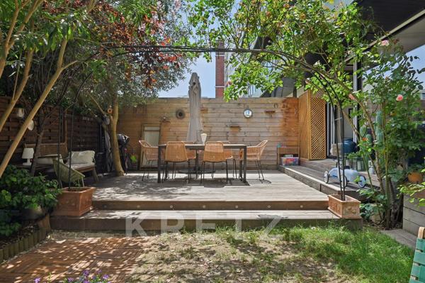 Un esprit maison au coeur de Boulogne-jardin 70 m2