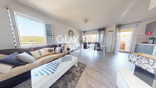 Bouc Bel Air à louer T3 meublé avec terrasse