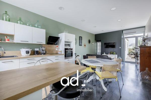 échoppe de plain pied rénovée