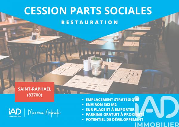 Restaurant à vendre 362 m² Saint-Raphaël