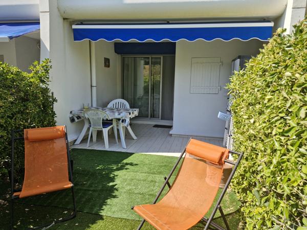Rez-de-jardin moderne, véritable coin de verdure à deux pas de la plage La Grande-Motte (34280)