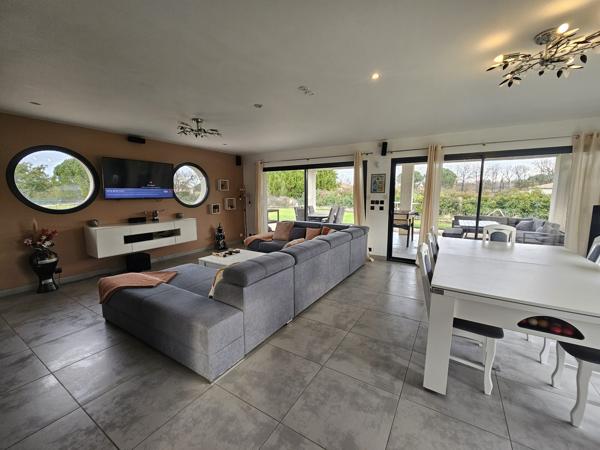 Belle maison Contemporaine de type T4 de 120 m2 +terrain constructible de 2000 m2 secteursecteur Labastide du Temple - Labastide-Du-Temple (82100)