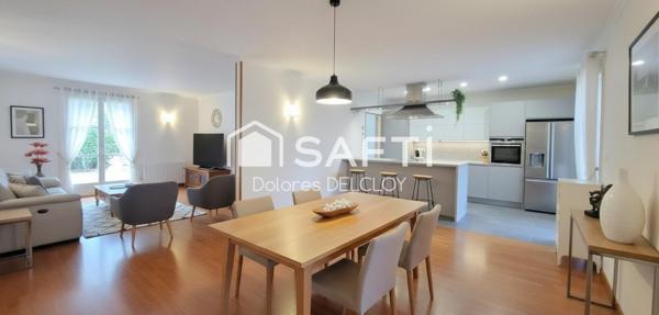 3 chambres 1 bureau sous-sol total 20min de CDG