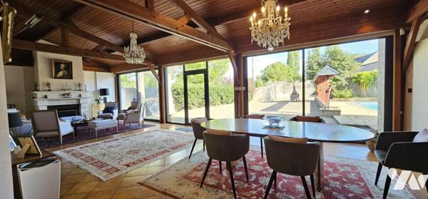Domaine de caractère d'exception à Nort-sur-Erdre — 296 m² hab. sur plus de 4,5 hectares