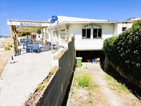 ILE D'OLÉRON (17) A Vendre Murs avec 2 logements et Fonds commerce Bar-Resto de plage emplacement N°1 côte Ouest
