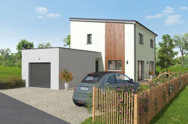 Terrain + Maison à vendre 4 pièces - 110 m²