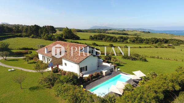 BELHARRA – VILLA DE VACANCES SUR LA CORNICHE AVEC VUE OCEAN – 13 personnes, URRUGNE