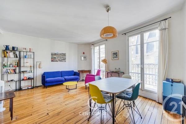 Appartement à vendre  2 pièces - 38,89 m 2   PARIS  - 75015