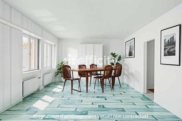 Appartement 3 pièces - 94 m² Exclusivité efficity