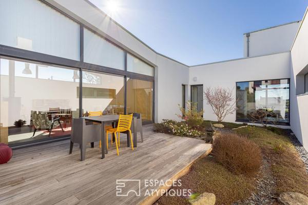 Propriété d’architecte contemporaine et lumineuse