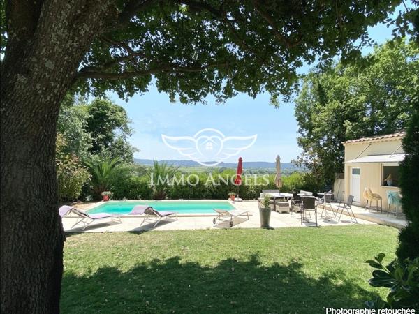 Élégante maison 4 chambres avec piscine – Vue panoramique, Laudun-l’Ardoise