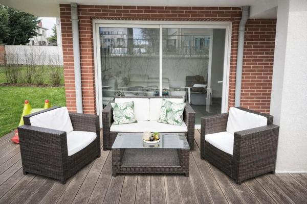 NEUILLY SUR MARNE 93330 Appartement maison de 80M2, T4, 3 chambres, jardin de 150m2, une terrasse de 17m2.