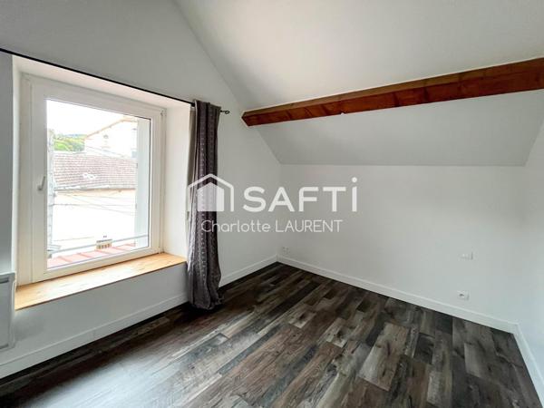 Appartement atypique sous combles 2 chambres, 57m2