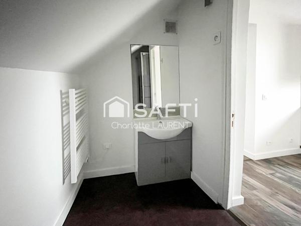 Appartement atypique sous combles 2 chambres, 57m2