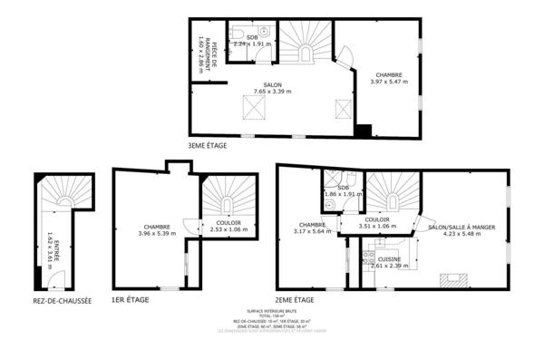 Maison à vendre 5 pièces de 105 m²