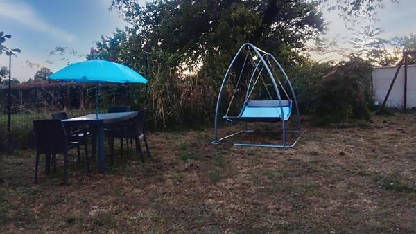 Maison 3 pièces, cave, terrase, jardin avec puits