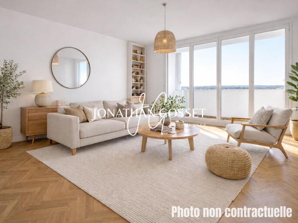 Poissy: Charmant appartement 2pcs de 45m2- 1ch avec balcon