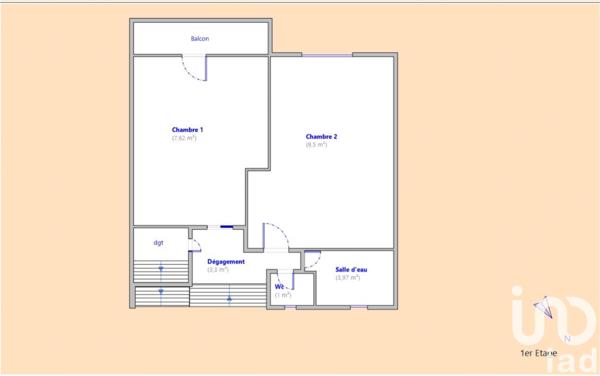 Maison à vendre 3 pièces 72 m² Bandol