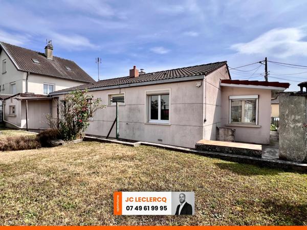 PAVILLON DE PLAIN-PIED 3 CHAMBRES ET GARAGE