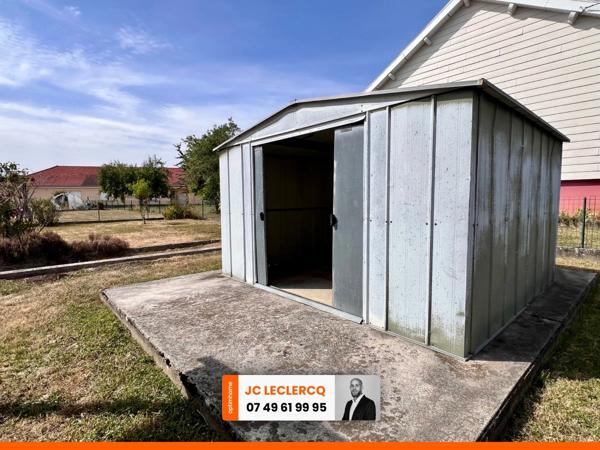 PAVILLON DE PLAIN-PIED 3 CHAMBRES ET GARAGE