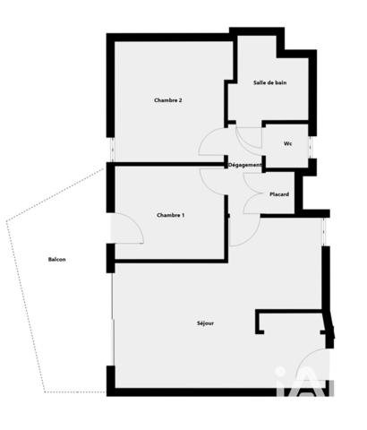 Appartement à vendre 3 pièces 60 m² Cenon