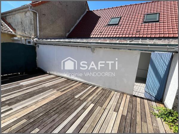APPARTEMENT + TOIT TERRASSE + GARAGE