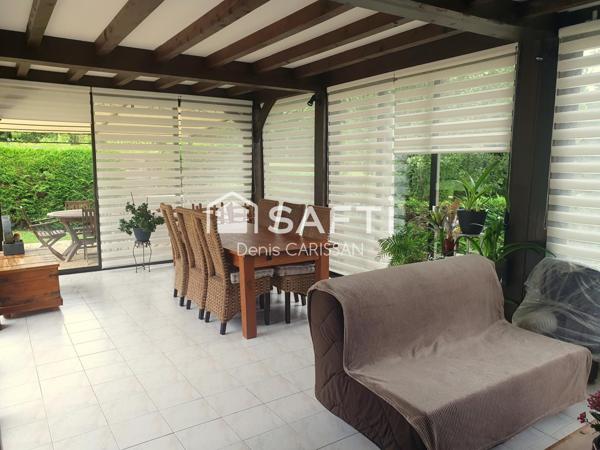 Maison plain-pied 6 pièces + piscine