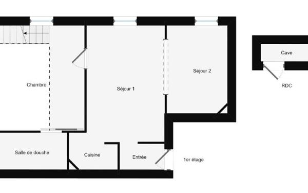 Appartement à vendre    3 pièces • 36,29 m2 Suresnes