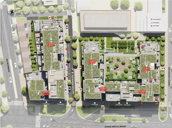 Appartement 4 pièces - 98 m² Bien prestige