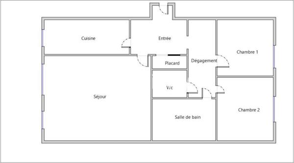 Appartement
         3 pièces
        - 84 m² 315 000 € *