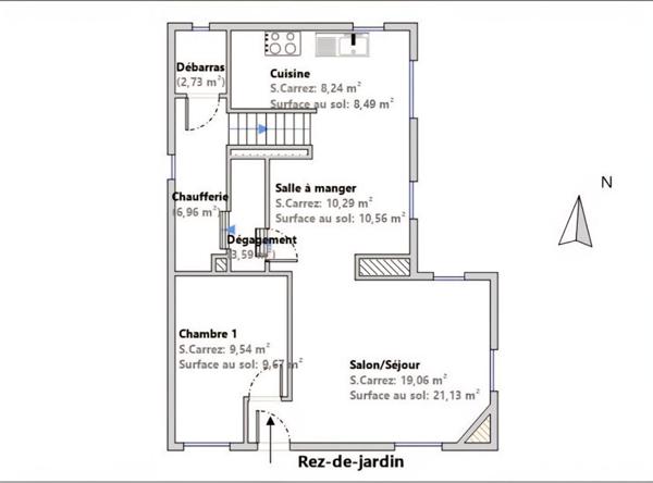 Maison Gattieres 6 pièce(s) 114 m2