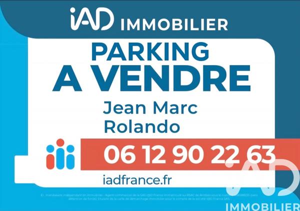 Parking à vendre 11 m² Vallauris